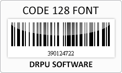 code 128 font