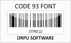 code 93 font