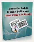 Barcode Label Maker Software - Post Office and Bank Edition
