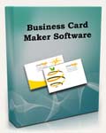 Business card maker software
