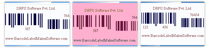 Different Sample of EAN 8 Font Designed by Barcode Label Maker Software for Healthcare Industry