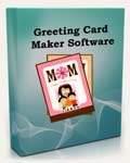 Greetings card maker software