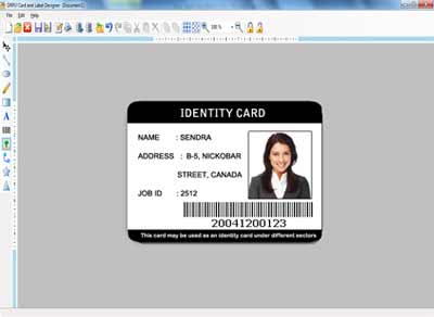 Make own style id card