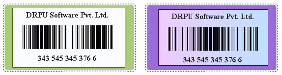 Different Sample of Codabar Font Designed by Barcode Label Maker Software for Manufacturing Industry