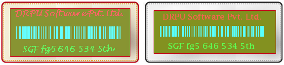 Different Sample of  UCC/EAN-28 Font Designed by Barcode Label Maker Software for Healthcare Industry