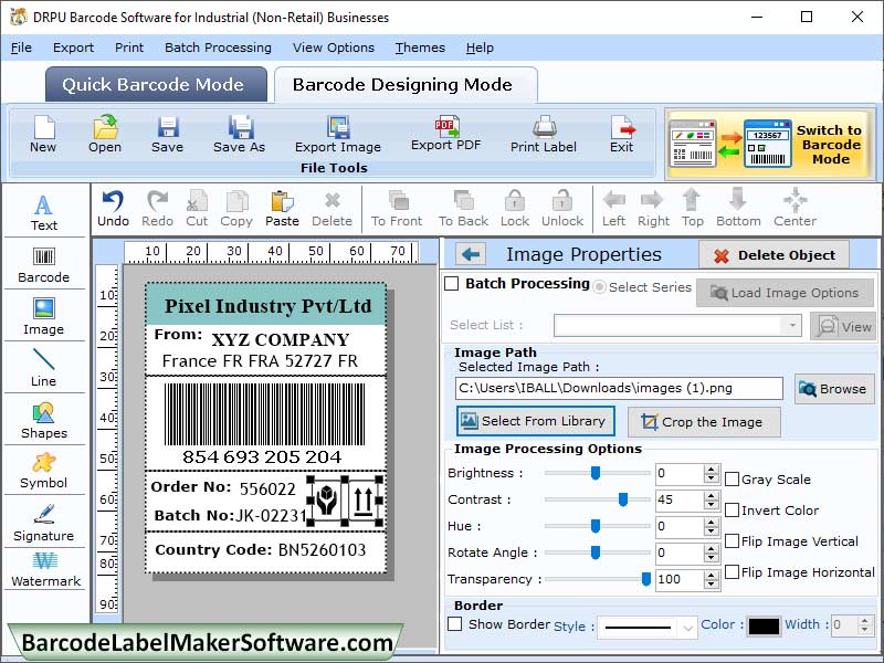 Warehousing Industry Label Utility Windows 11 download