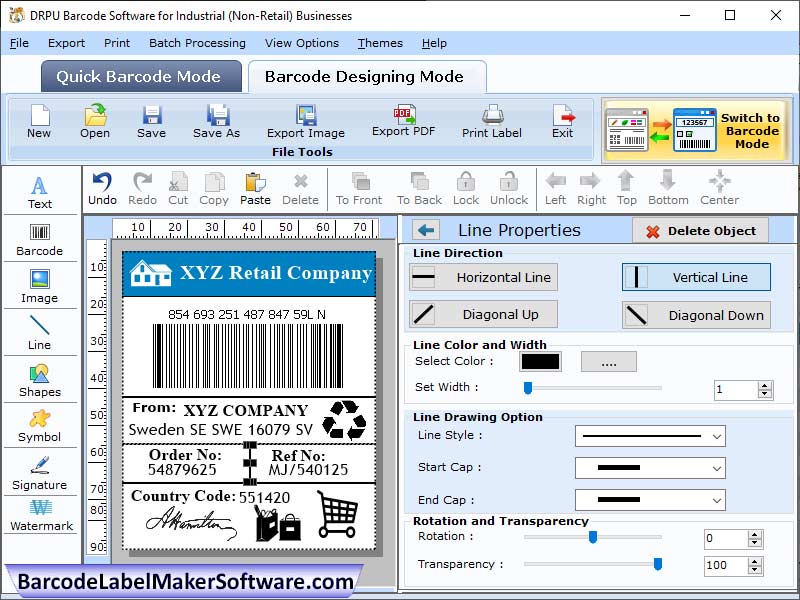 Windows 7 Barcode Label Warehouse Industry 9.9.1 full