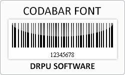 codabar font