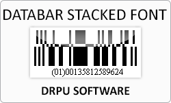 Databar Stacked Font