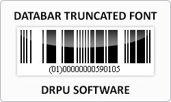 Databar Truncated font