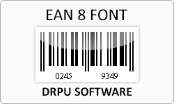 EAN 8 font