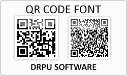 QR code font