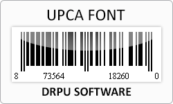 UPCA font