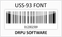 USS 93 font