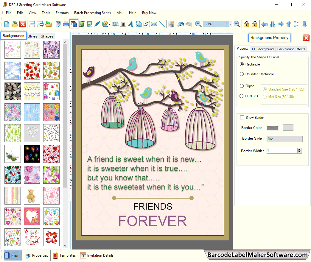 Greetings Card Maker Software