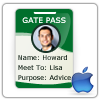 Visitors Gate Pass ID Cards Maker for Mac